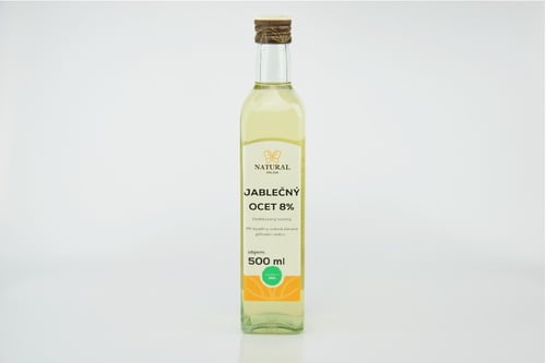 Levně Natural Jihlava Jablečný ocet 8% Natural 500ml