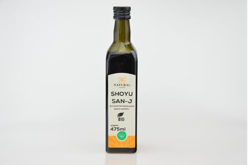 Natural Jihlava Shoyu san-j sojová omáčka BIO Natural 475ml
