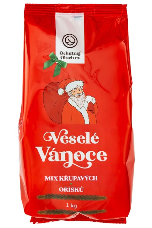 Levně Ochutnej Ořech Mix VESELÉ VÁNOCE