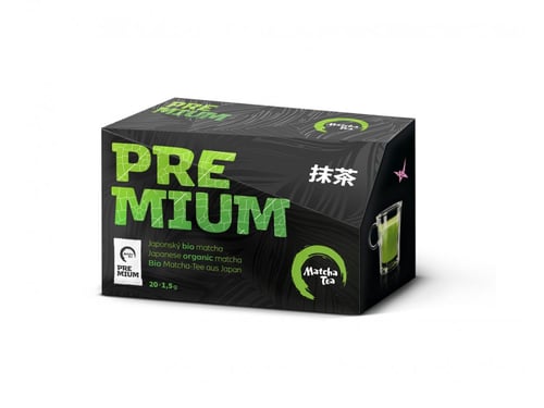 Levně Matcha Tea Premium BIO zelený čaj 20 x 1,5 g