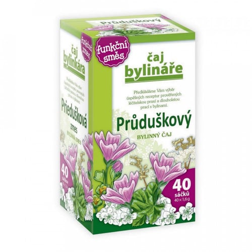 Levně Apotheke Bylinář Průduškový čaj 40 sáčků