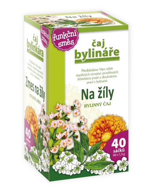 Levně Apotheke Čaj Bylinář Na žíly 40 sáčků