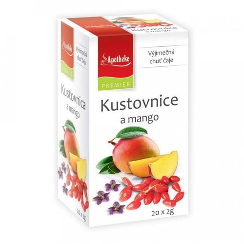 Levně Apotheke Čaj Kustovnice a mango 20 sáčků