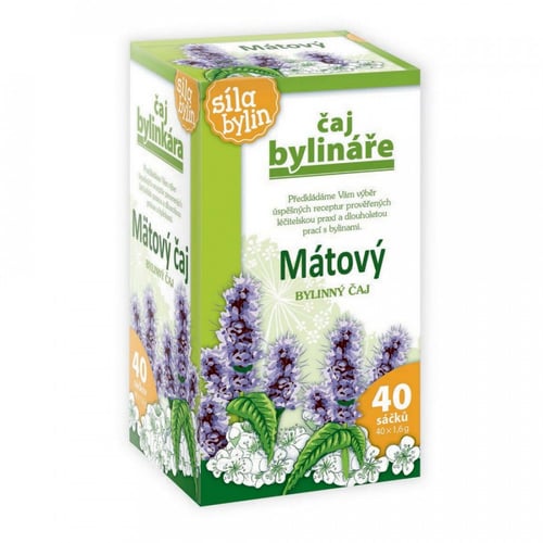 Levně Apotheke Bylinář mátový čaj 40 sáčků