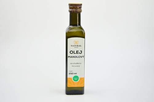 Levně Ochutnej Ořech Olej mandlový za studena lisovaný Natural 250ml