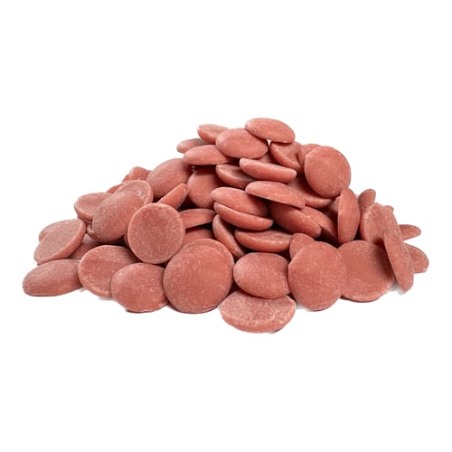Levně Ochutnej Ořech Belgická růžová RUBY čokoláda 1 kg