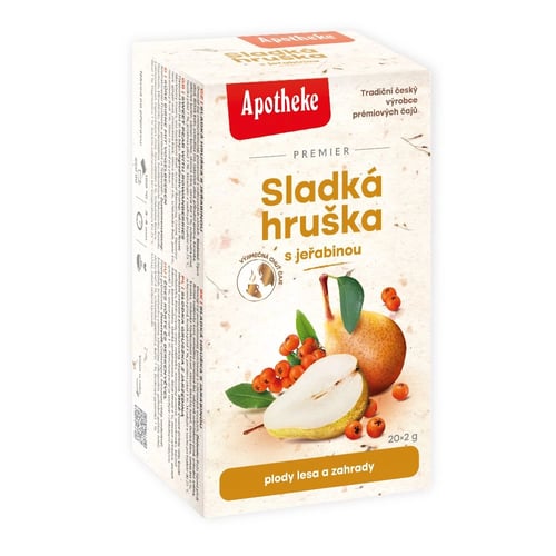 Levně Apotheke Sladká hruška s jeřabinou 20 sáčků
