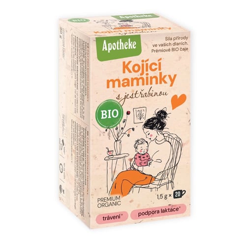 Levně Apotheke Čaj Kojící maminky BIO 20 sáčků