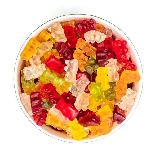 Levně Ochutnej Ořech Želé STEVIA Medvídci BEZ CUKRU se sladidly 1 kg
