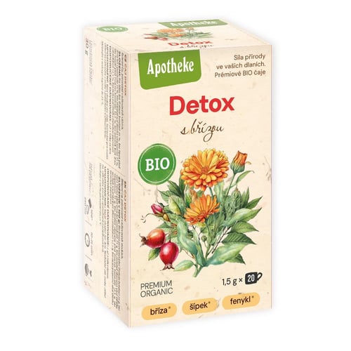 Levně Apotheke Detox s břízou BIO 20